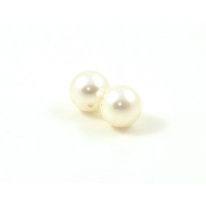 Swarovski perle (5810) ronde 12mm blanc